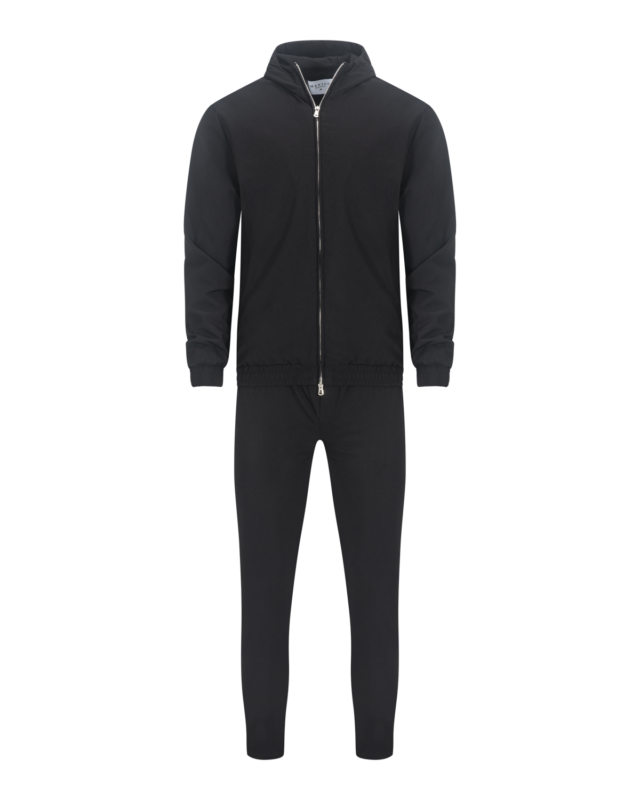 Manilo Hoody Tech suit - Black