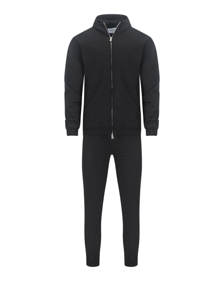 Manilo Hoody Tech suit - Black