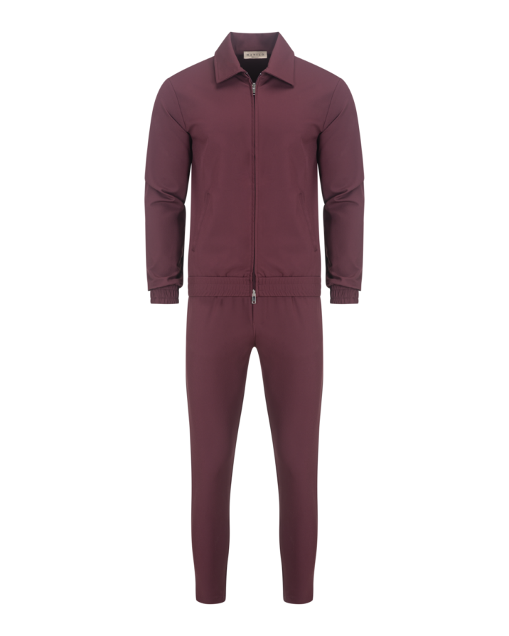 Premium Manilo Tech Suit - Bordeaux