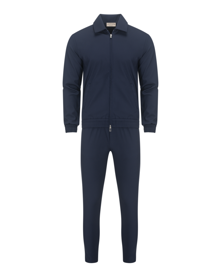 Premium Manilo Tech Suit - Navy