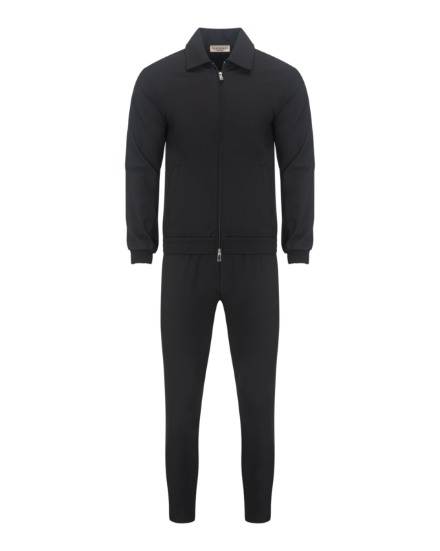 Premium Manilo Tech Suit - Black