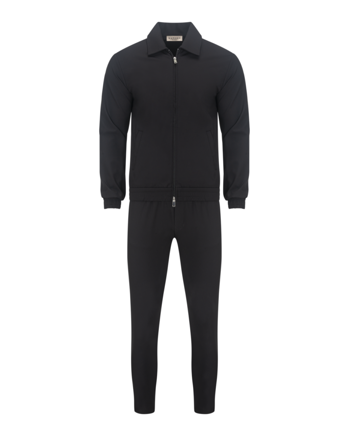 Premium Manilo Tech Suit - Black