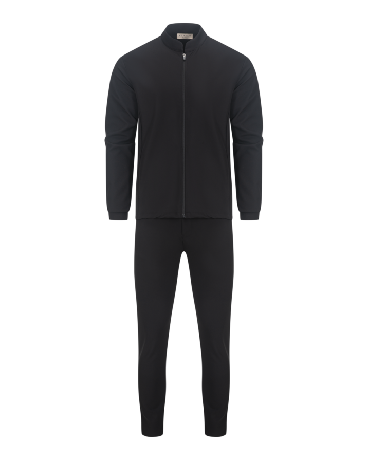Classic Premium Manilo Tech Suit - Black