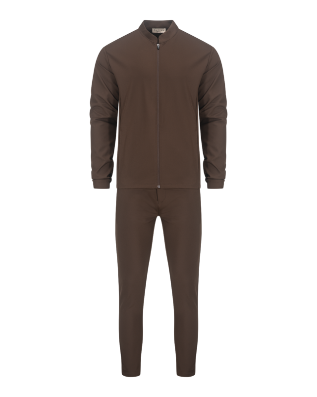 Classic Premium Manilo Tech Suit - Choco