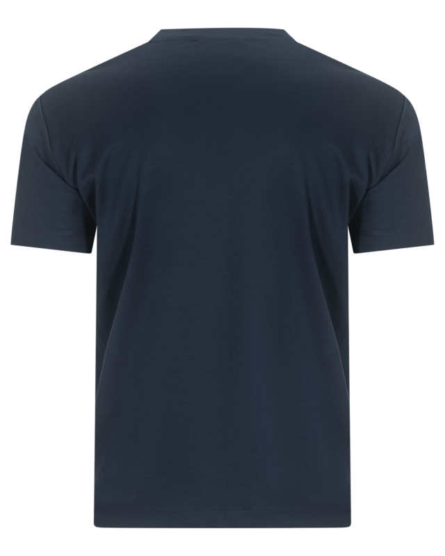 Double Mercerized Glans T-shirt - Navy
