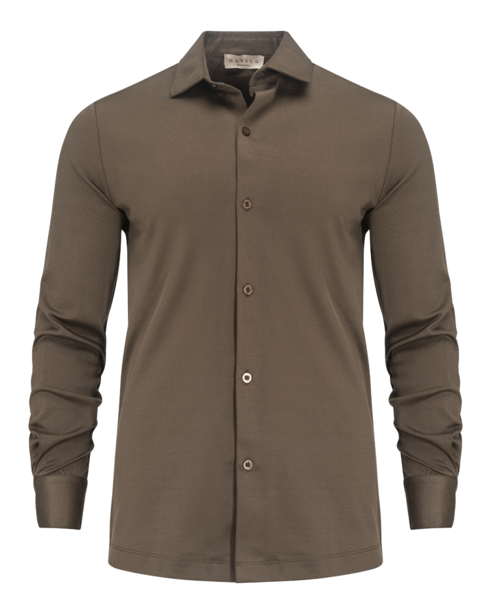 Premium Manilo Double Mercerized Blouse - Choco