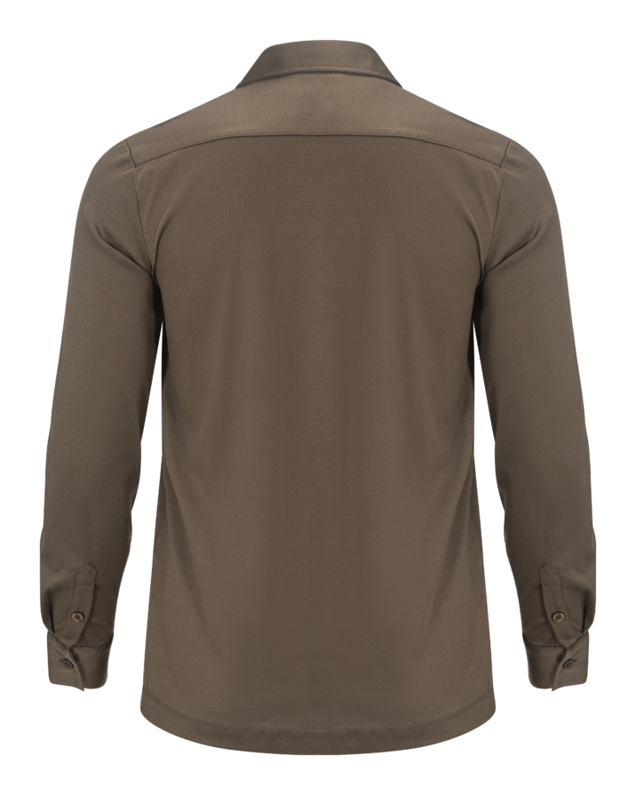 Premium Manilo Double Mercerized Blouse - Choco