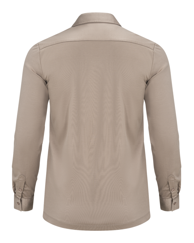 Premium Manilo Double Mercerized Blouse - Taupe