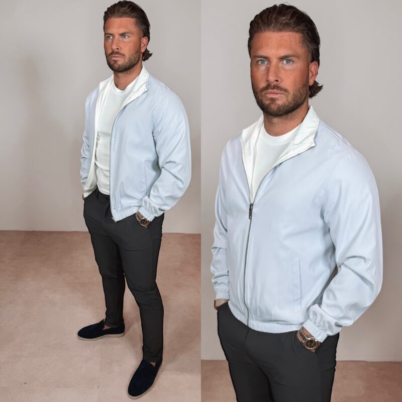 The New Reversible jacket - Lightblue