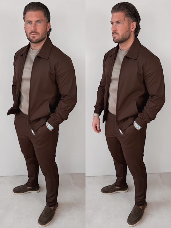 Premium Manilo Tech Suit - Choco