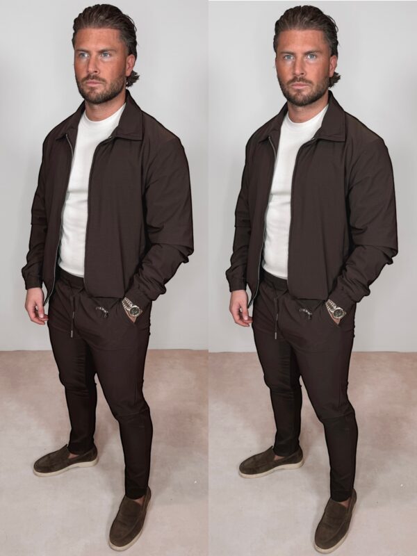 Manilo Tech suit - Choco