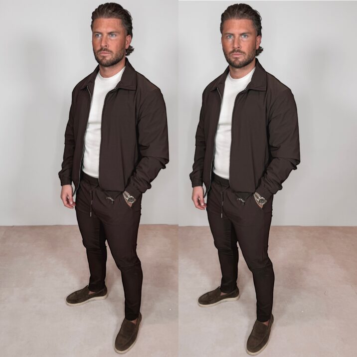 Manilo Tech suit - Choco