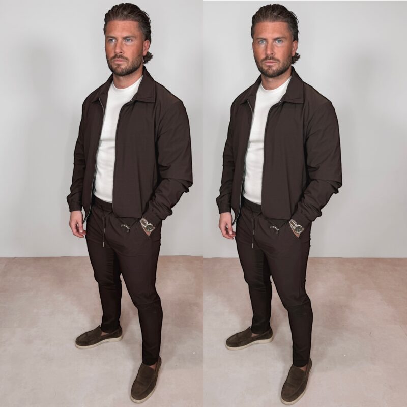 Manilo Tech suit - Choco