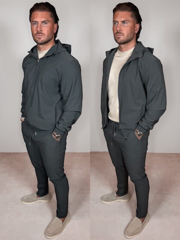 Manilo Hoody Tech suit - Stone