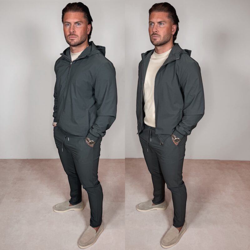 Manilo Hoody Tech suit - Stone