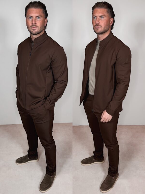 collage_export_9AC90012-2643-42C6-81E3-4EFFF4C35696 Premium Manilo Tech Suit Classic- Choco