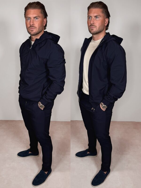 Manilo Hoody Tech suit - Navy