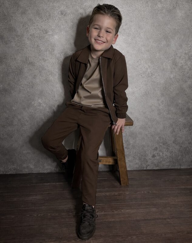 Manilo Kids - Premium Tech Suit - choco