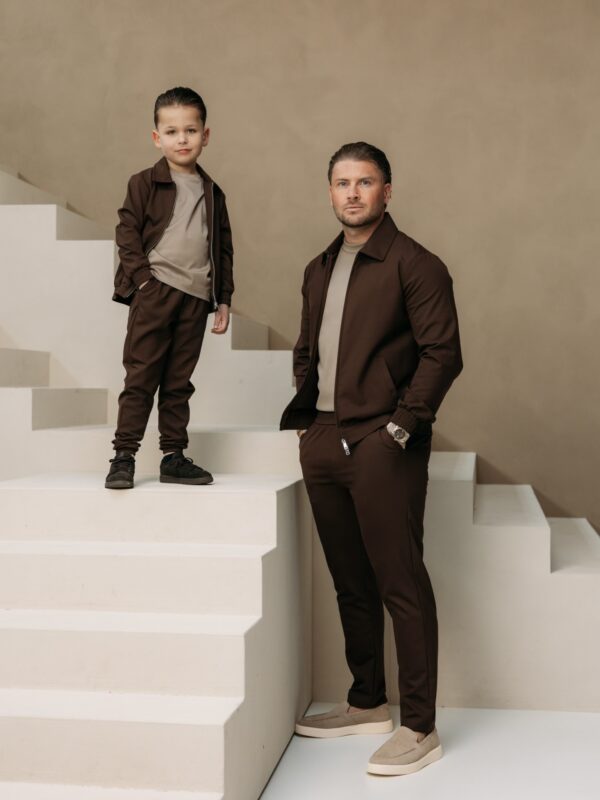 Manilo Kids - Premium Tech Suit - choco