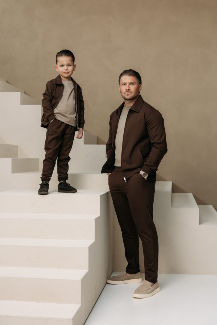 Manilo Kids - Premium Tech Suit - choco