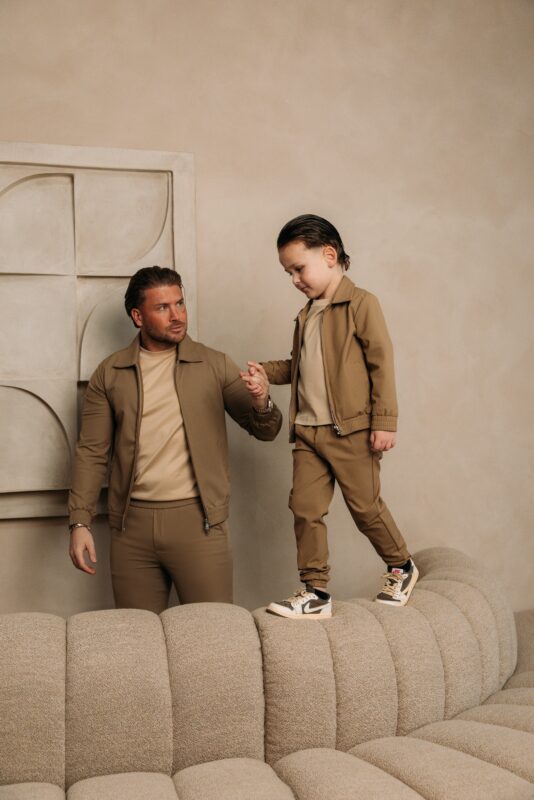 Manilo Kids - Premium Tech Suit - taupe