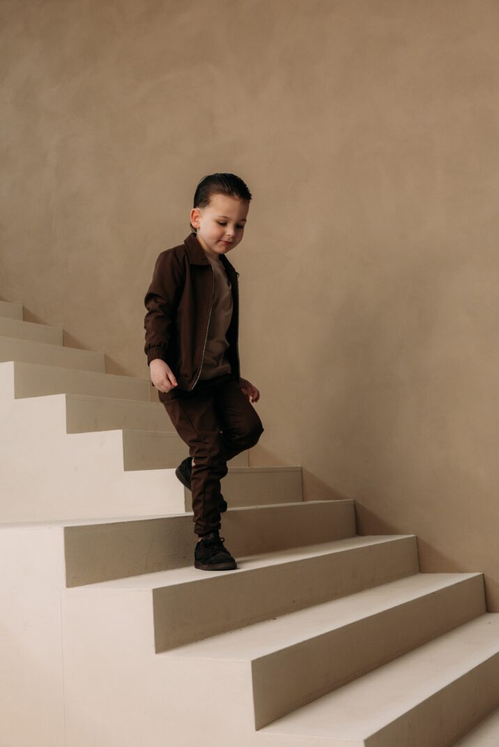 Manilo Kids - Premium Tech Suit - choco