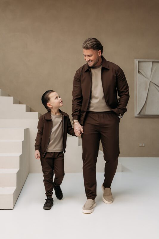 Manilo Kids - Premium Tech Suit - choco