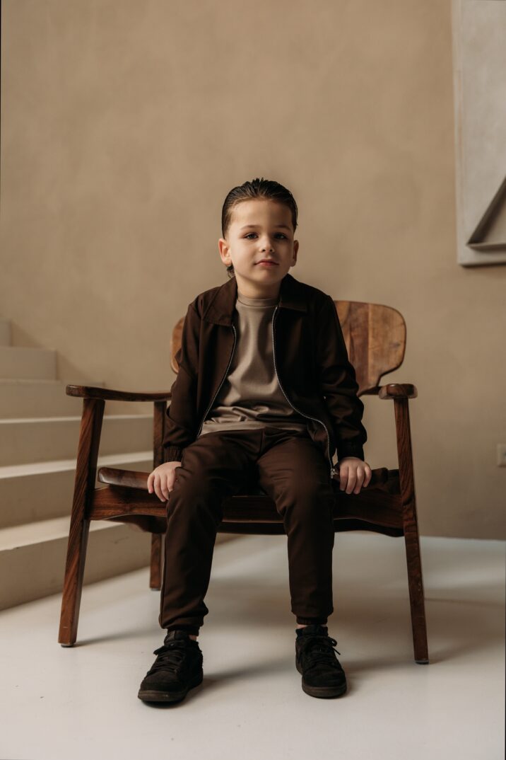 Manilo Kids - Premium Tech Suit - choco