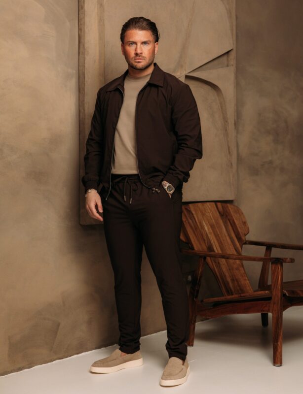 Manilo Tech suit - Choco