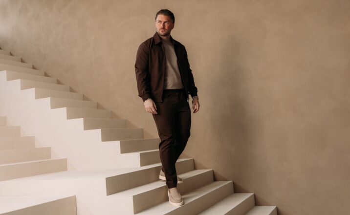 Premium Manilo Tech Suit - Choco