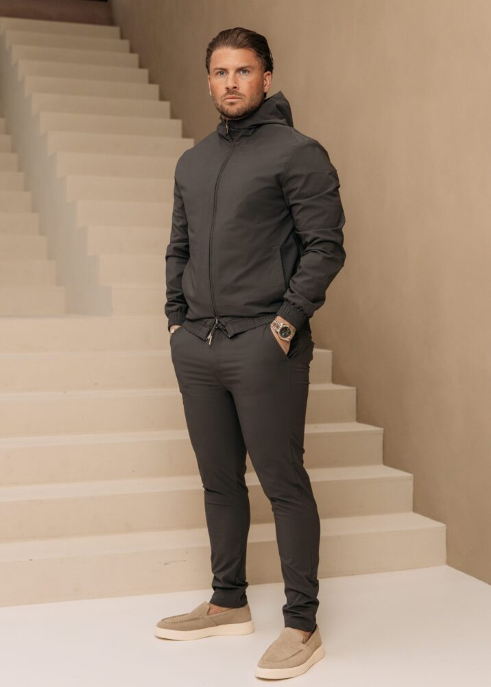 Manilo Hoody Tech suit - Stone