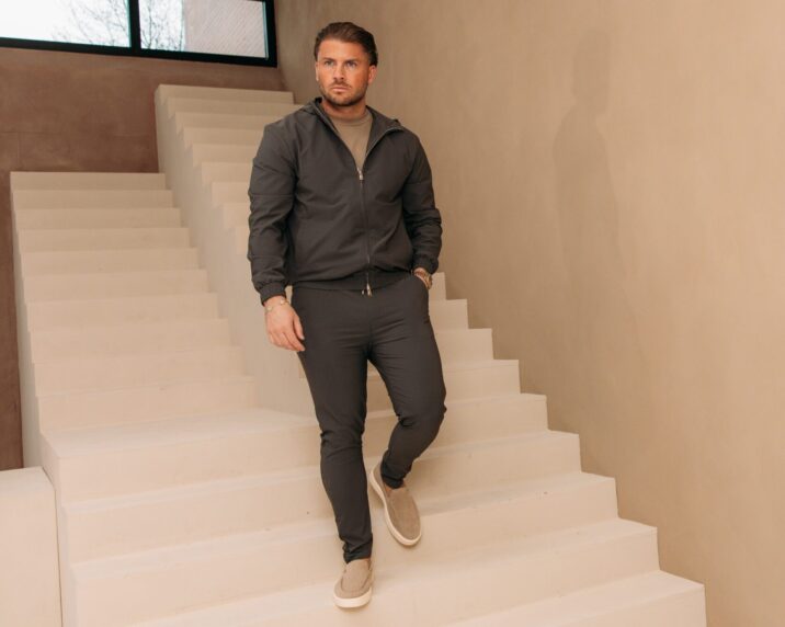 Manilo Hoody Tech suit - Stone