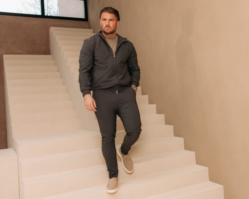 Manilo Hoody Tech suit - Stone