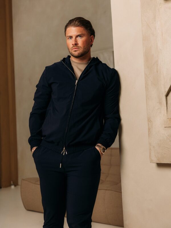 Manilo Hoody Tech suit - Navy