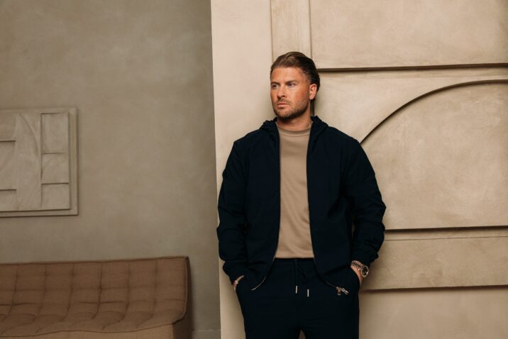 Manilo Hoody Tech suit - Navy