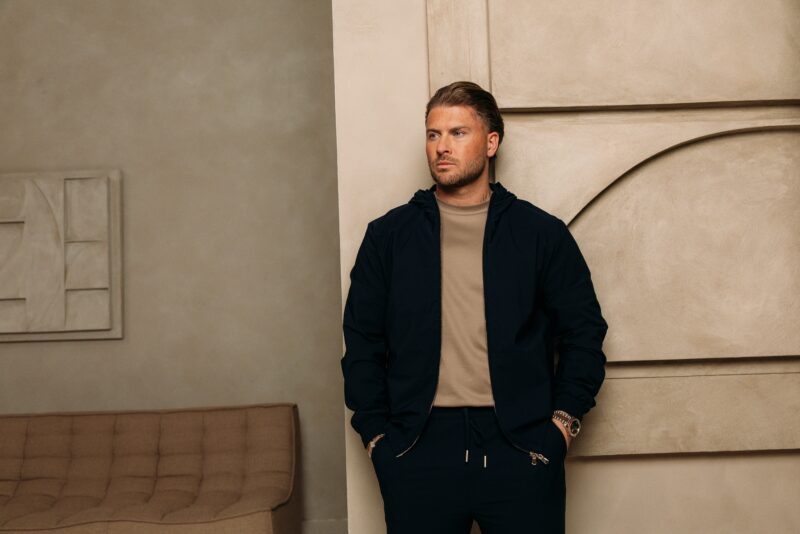 Manilo Hoody Tech suit - Navy