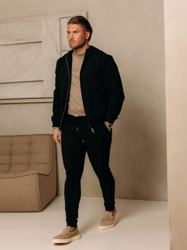 Manilo Hoody Tech suit - Black