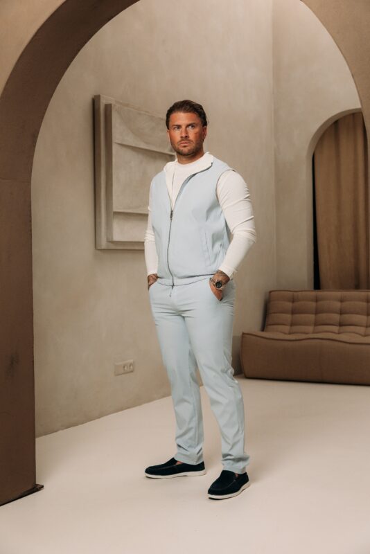 The New Reversible Bodywarmer - Lightblue