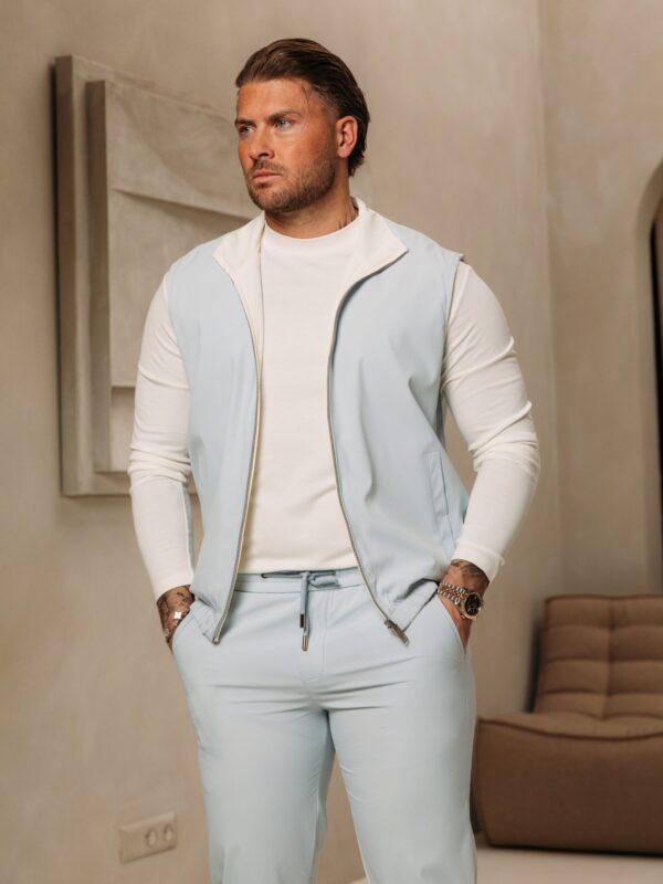 The New Reversible Bodywarmer - Lightblue