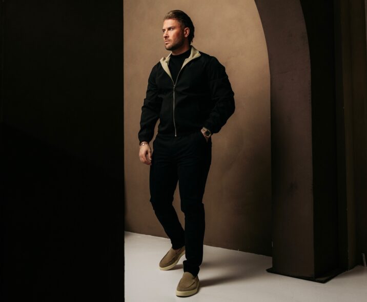 The New Reversible jacket - Black/Beige