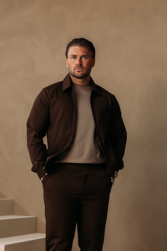 Premium Manilo Tech Suit - Choco