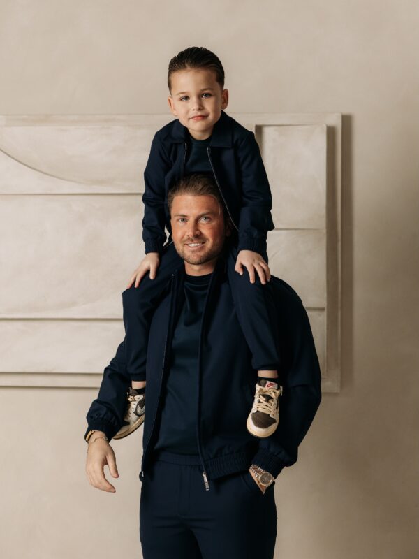 Manilo Kids - Premium Tech Suit - Navy