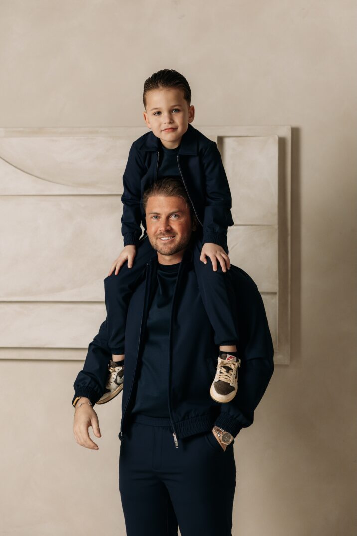 Manilo Kids - Premium Tech Suit - Navy