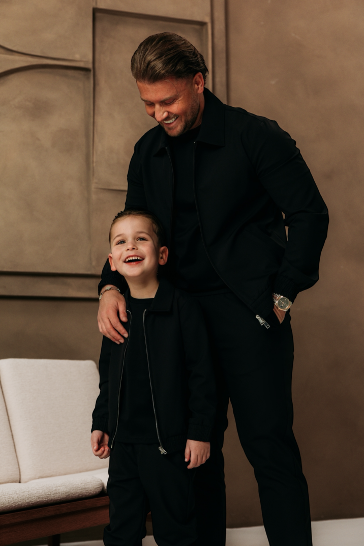 Manilo Kids - Premium Tech Suit - Black