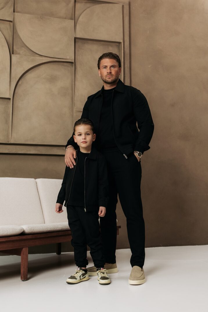 Manilo Kids - Premium Tech Suit - Black