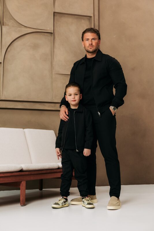 Manilo Kids - Premium Tech Suit - Black