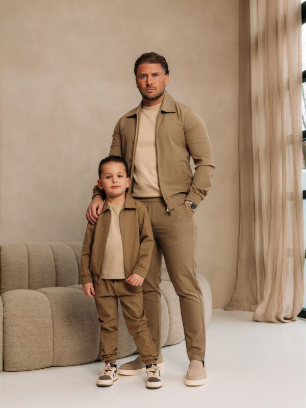 IMG_3275 Premium Manilo Tech Suit - Khaki/beige