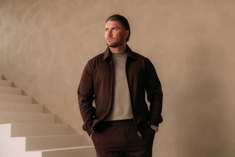 Premium Manilo Tech Suit - Choco