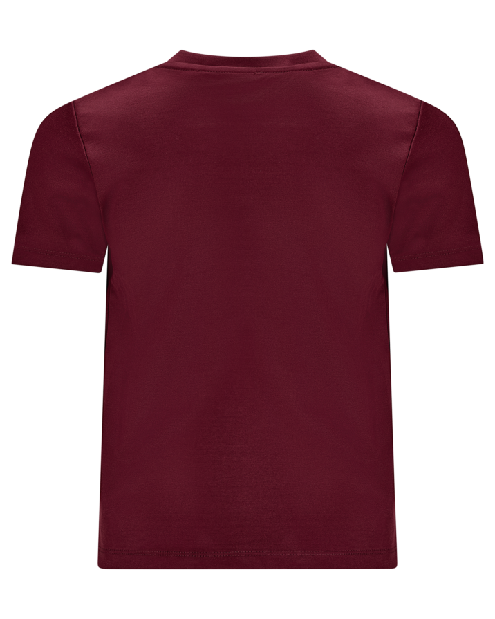 Manilo Kids - Premium Double mercerized T-shirt - Burgundy