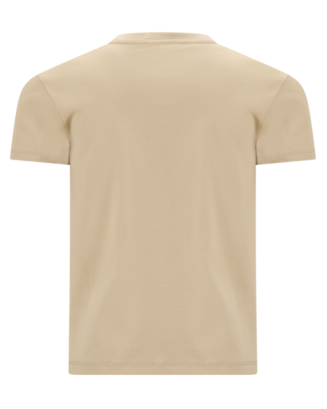 Manilo Kids - Premium Double mercerized T-shirt - Beige